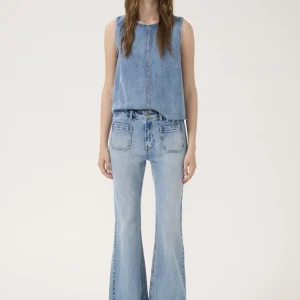 DangoMW 144 High X-Wide Bootcut	Light Blue Retro Wash