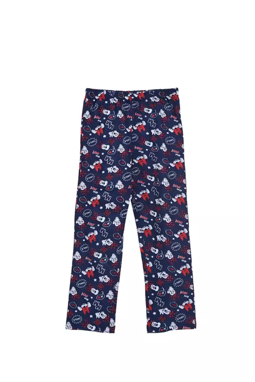 Disney Pyjama Minnie Mouse – Kinderpyjama Grijs/Donkerblauw – Maat 110/116 & 122/128 - Afbeelding 3