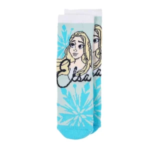 Sokken Disney Frozen (antislip) - Elsa - Blauw